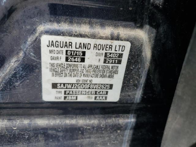 2015 JAGUAR XJL PORTFO SAJWJ2GD0F8V82625