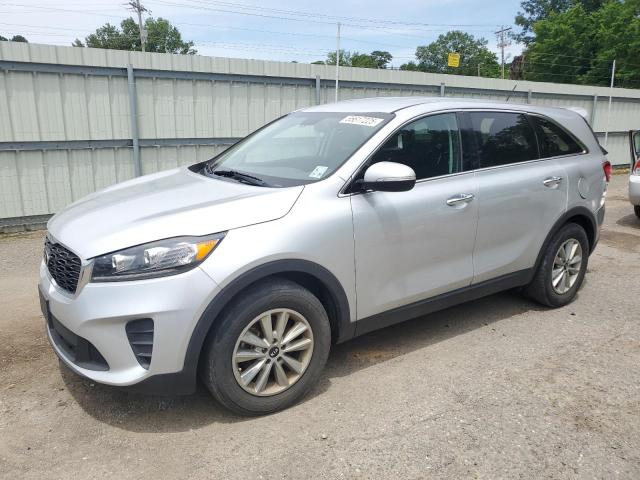 KIA SORENTO LX 2019 silver  gas 5XYPG4A51KG561090 photo #1