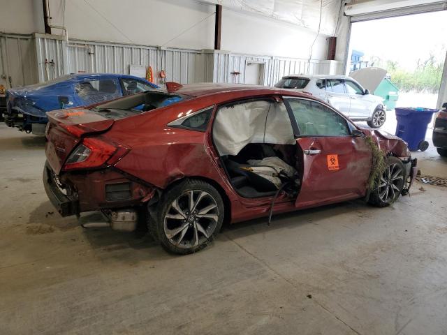 Vin: 19xfc1f9xke000143, lot: 57108435, honda civic touring 20193