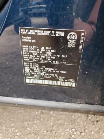 2018 VOLKSWAGEN ATLAS SEL - 1V2RR2CA3JC577052