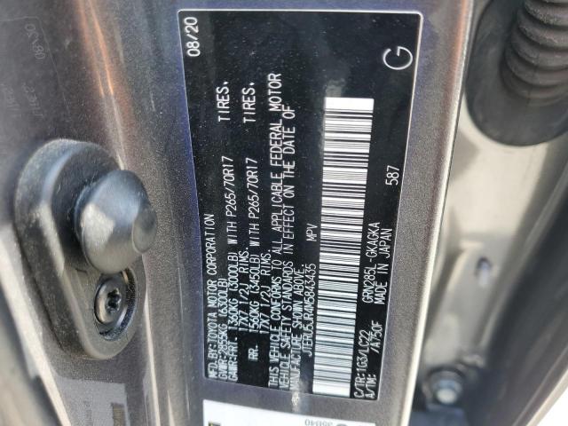 2021 TOYOTA 4RUNNER SR - JTERU5JR4M5843435