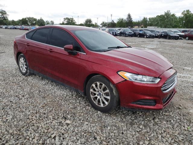 Vin: 3fa6p0g7xfr168493, lot: 57123025, ford fusion s 20154
