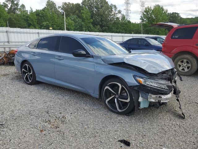 Vin: 1hgcv3f25na017534, lot: 55279925, honda accord hybrid sport 20224