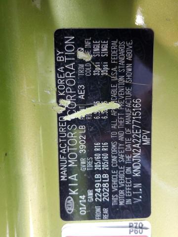 2014 KIA SOUL - KNDJN2A22E7715166
