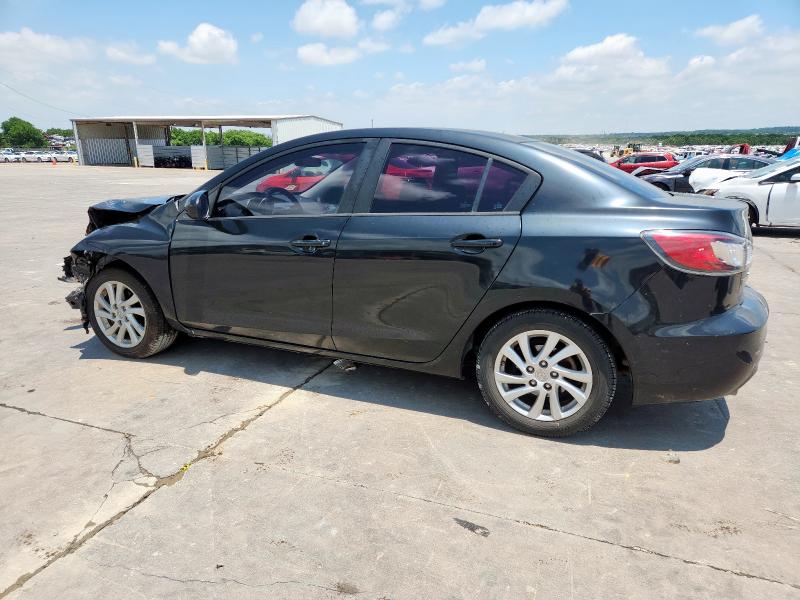 MAZDA 3 I 2012 black  gas JM1BL1VG1C1504308 photo #3