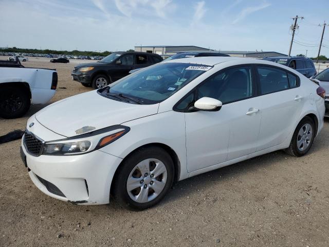 KIA FORTE LX 2017 white  gas 3KPFK4A79HE041933 photo #1