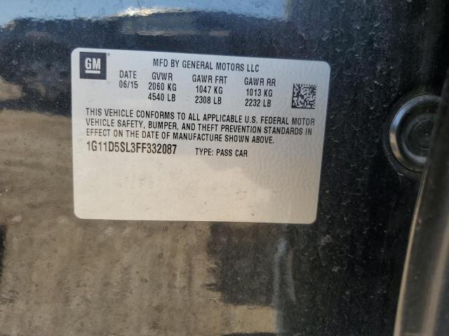 2015 CHEVROLET MALIBU 2LT 1G11D5SL3FF332087