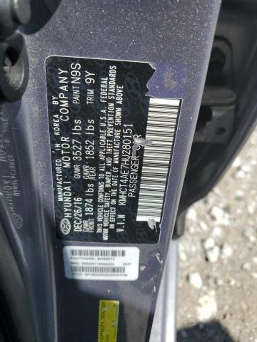 2017 HYUNDAI ACCENT SE - KMHCT4AE7HU280151