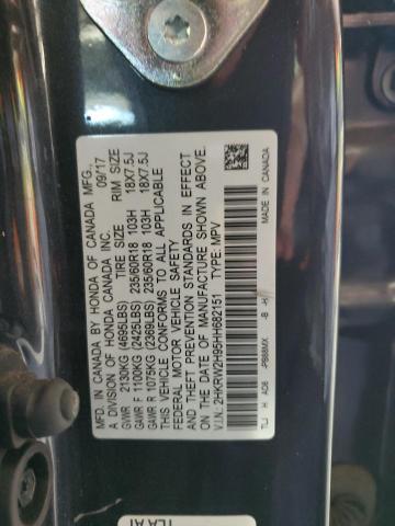 2017 HONDA CR-V TOURI - 2HKRW2H95HH682151