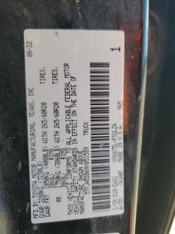 2022 TOYOTA TUNDRA CRE - 5TFJA5DB6NX051589