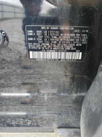 2020 SUBARU ASCENT LIM 4S4WMAMD7L3432729