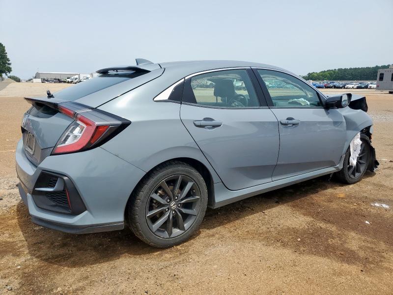 Vin: shhfk7h64mu214730, lot: 56918075, honda civic ex 20213