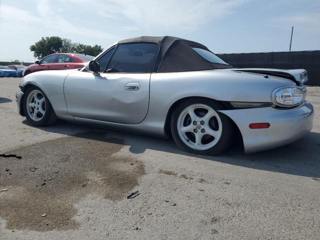 MAZDA MX-5 MIATA 2001 silver  gas JM1NB353210214557 photo #3