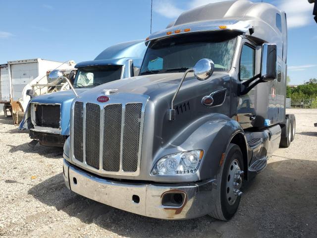PETERBILT 579 2020 gray  diesel 1XPBD49X3LD628375 photo #3