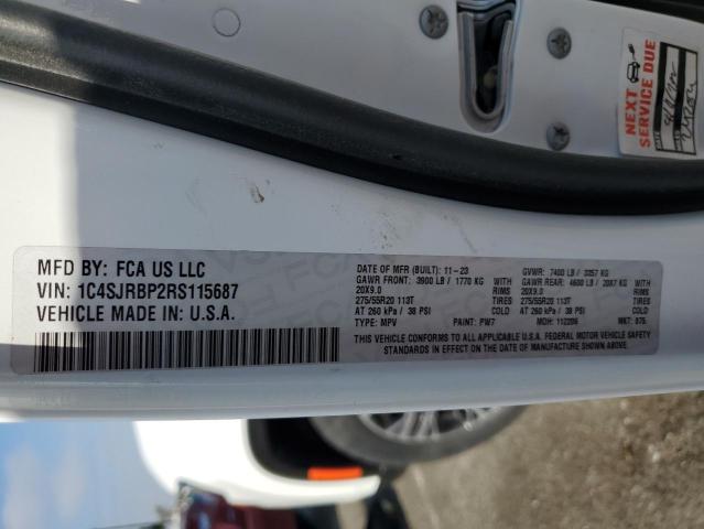 2024 JEEP WAGONEER L 1C4SJRBP2RS115687
