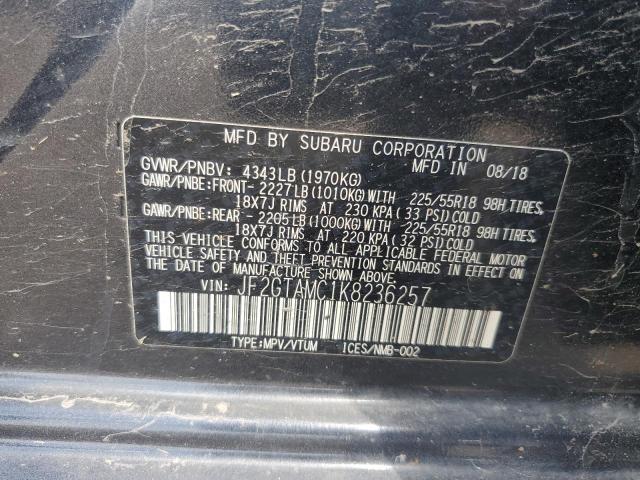 2019 SUBARU CROSSTREK JF2GTAMC1K8236257