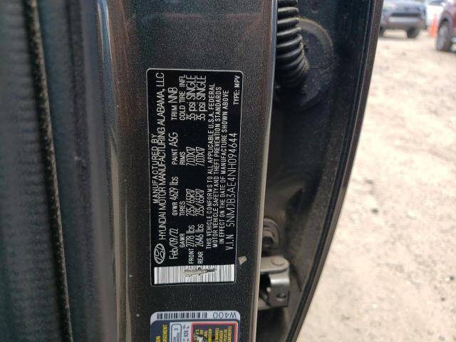 2022 HYUNDAI TUCSON SEL - 5NMJB3AE4NH094644