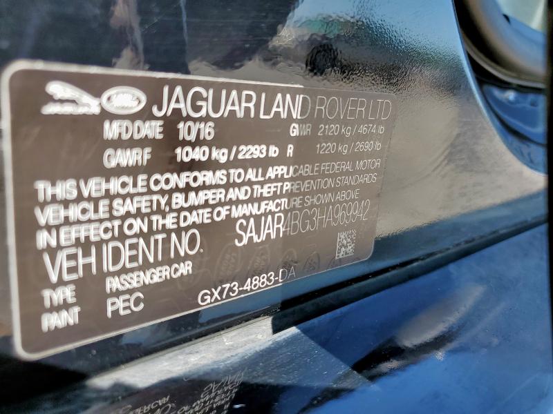 2017 JAGUAR XE - SAJAR4BG3HA969942