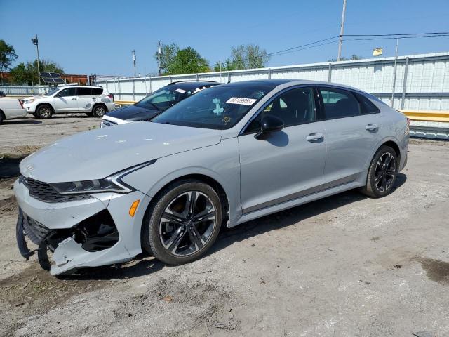 KIA K5 GT LINE 2022 gray  gas 5XXG64J28NG110496 photo #1