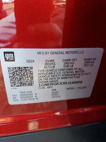 2024 CHEVROLET TRAVERSE L - 1GNERGKS3RJ140898