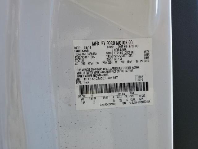 2014 FORD F150 SUPER - 1FTEX1CM5EFC01757