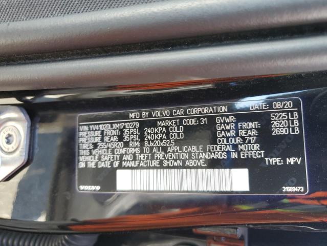2021 VOLVO XC60 T5 IN YV4102DLXM1710279