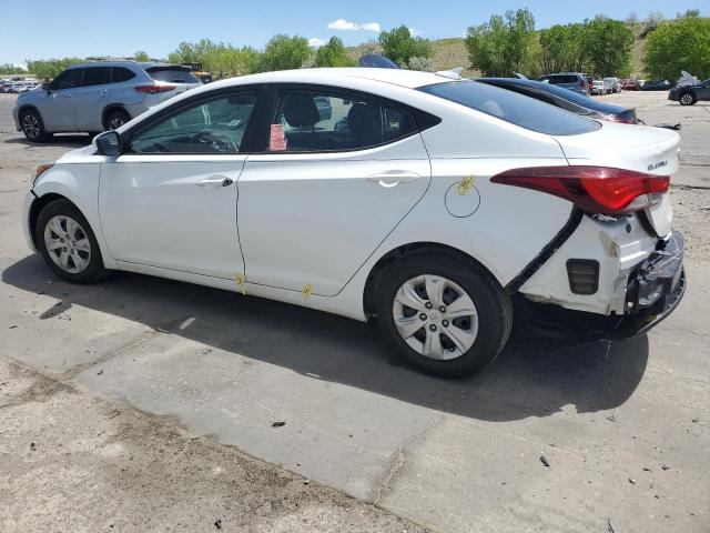 Vin: 5npdh4ae1gh699888, lot: 56014665, hyundai elantra se 20162