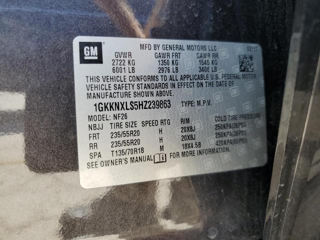2017 GMC ACADIA DEN - 1GKKNXLS5HZ239863