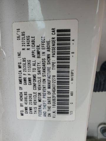 2016 ACURA TLX TECH 19UUB2F54GA012278