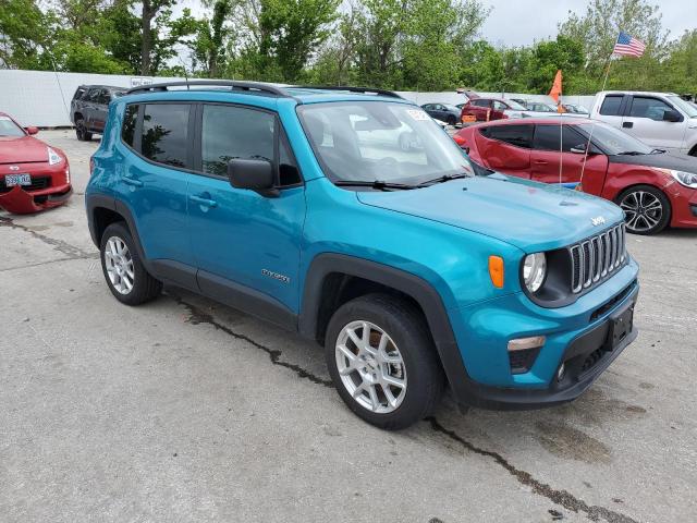 Vin: zacnjdb14npn73109, lot: 55473465, jeep renegade latitude 20224