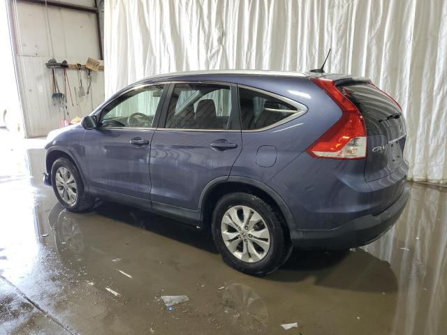 HONDA CR-V EXL 2012 blue 4dr spor gas JHLRM4H73CC026151 photo #3