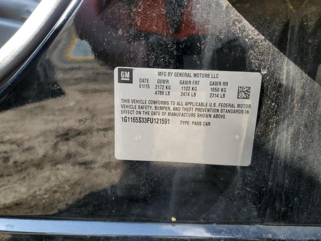 2015 CHEVROLET IMPALA LTZ - 1G1165S33FU121591
