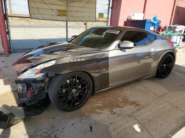 NISSAN 370Z 2009 gray  gas JN1AZ44E59M411197 photo #1