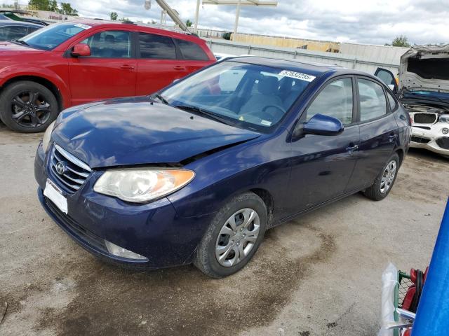 kmhdu4ad1au181047 Hyundai Elantra Blue 2010