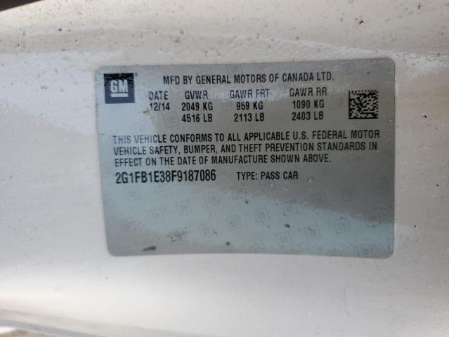 2015 CHEVROLET CAMARO LS - 2G1FB1E38F9187086
