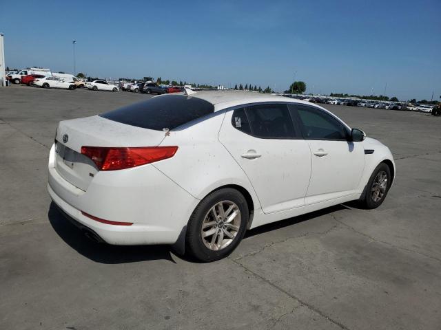 KIA OPTIMA LX 2011 white  gas KNAGM4A79B5134028 photo #4