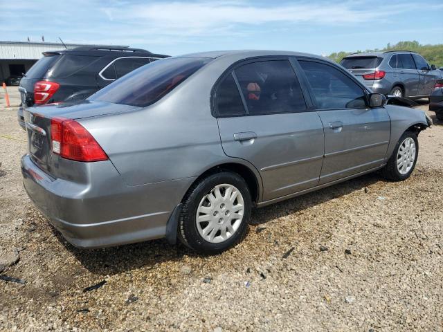 HONDA CIVIC LX 2005 gray  gas JHMES16595S000985 photo #4