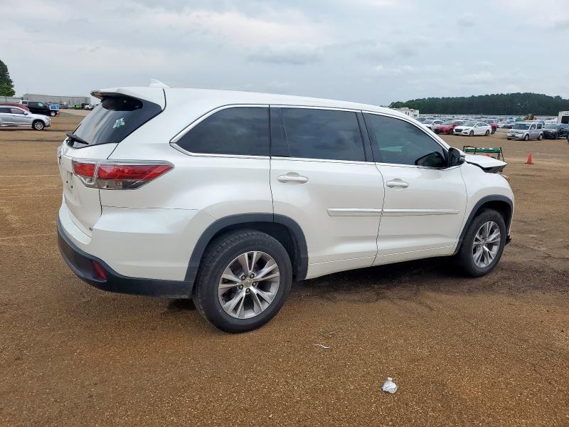 Vin: 5tdzkrfh2fs051976, lot: 56631815, toyota highlander le 20153