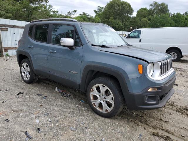 Vin: zaccjbdb4hpe52041, lot: 57823165, jeep renegade limited 20174