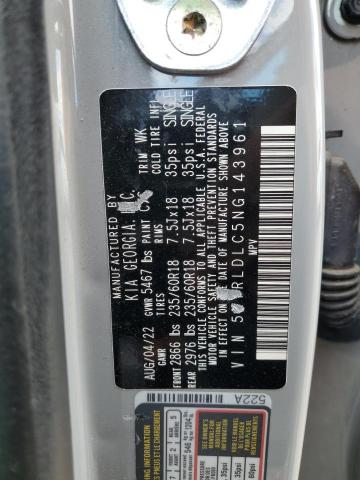 2022 KIA SORENTO S - 5XYRLDLC5NG143961