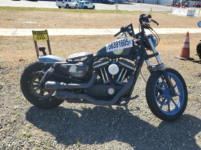 HARLEY-DAVIDSON XL883 IRON 2017 black  gas 1HD4LE216HC403128 photo #1