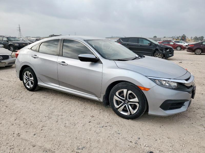 Vin: 19xfc2f52he064009, lot: 50846735, honda civic lx 20174