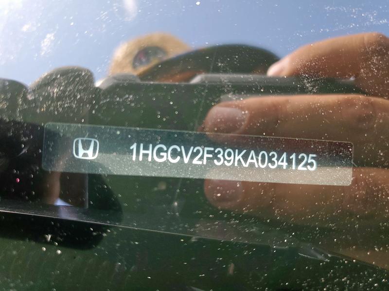 2019 HONDA ACCORD SPO - 1HGCV2F39KA034125