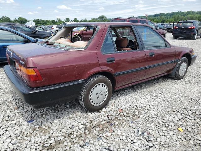 Vin: 1hgca5528ka020349, lot: 58099785, honda accord dx 19893