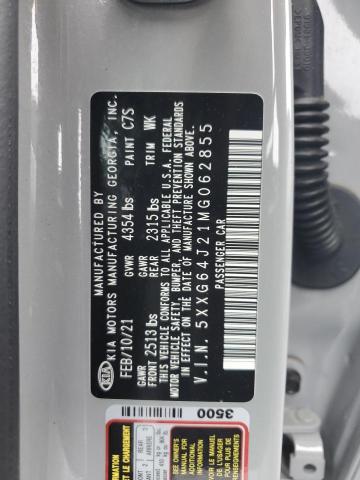 2021 KIA K5 GT LINE - 5XXG64J21MG062855