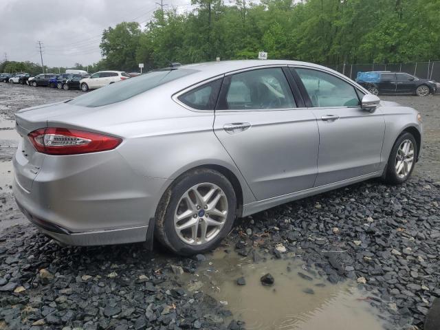 FORD FUSION SE 2014 silver sedan 4d gas 3FA6P0HD6ER110965 photo #4