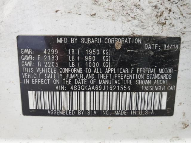 2018 SUBARU IMPREZA - 4S3GKAA69J1621556
