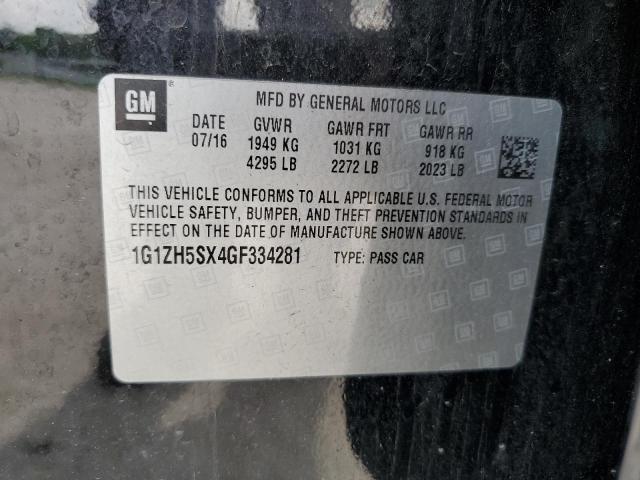 2016 CHEVROLET MALIBU PRE 1G1ZH5SX4GF334281