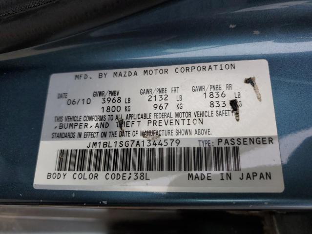 2010 MAZDA 3 I - JM1BL1SG7A1344579