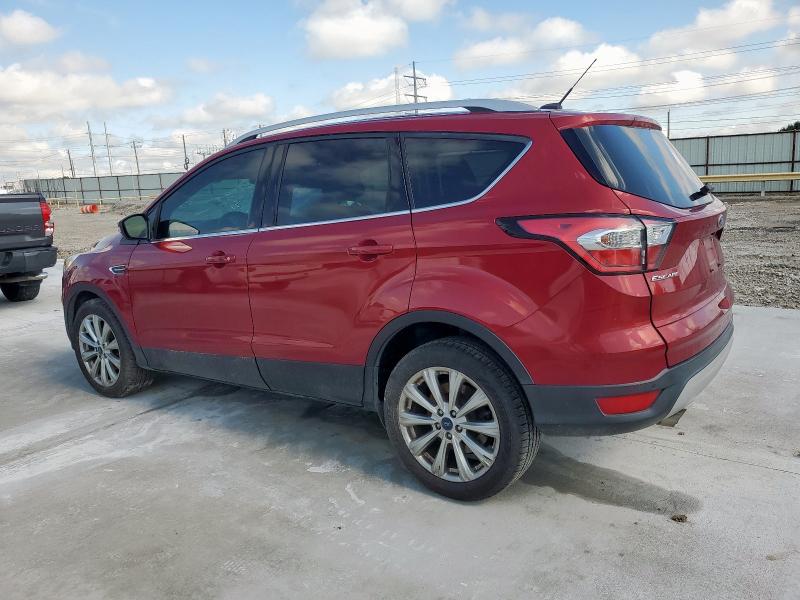 Vin: 1fmcu0jd8hue46111, lot: 58205435, ford escape titanium 20172